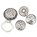 BMC Interchangeable Snap Centerpiece Eye Glass Holding Magnetic Brooch - Set 6