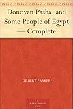 Front cover for the book Donovan Pasha by Gilbert Parker