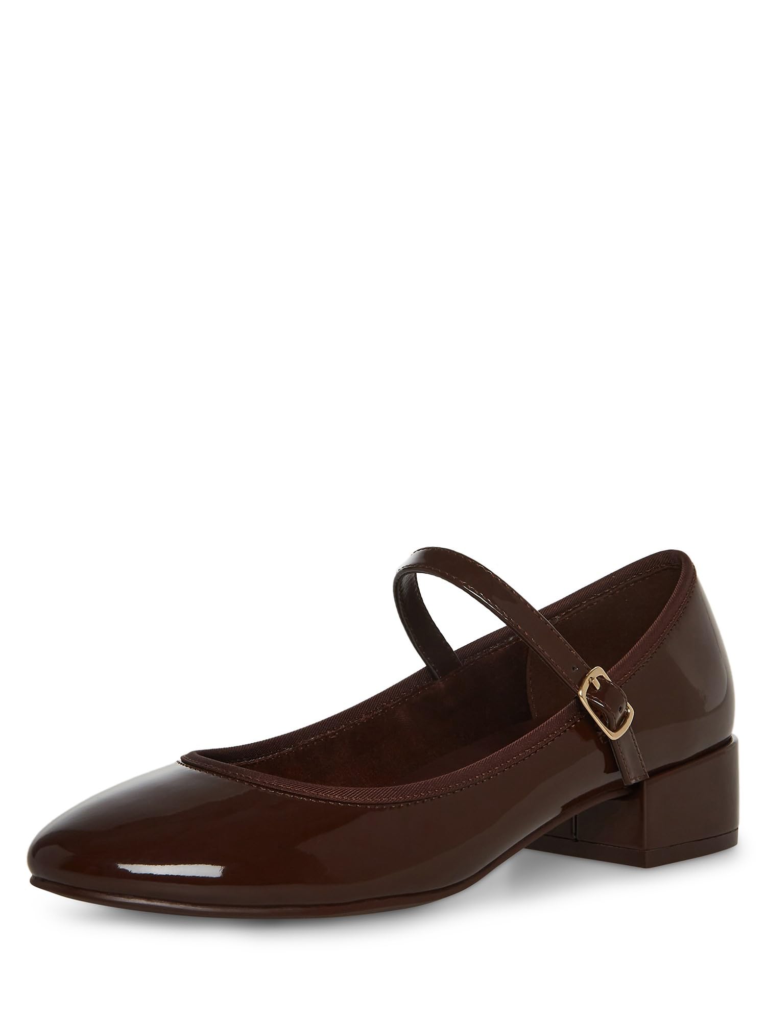 Madden Girl Women’s Tutu Ballet Flat, Dark Brown, 5.5 Wide