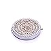 Generic 3D Handmade Mini Round Personalized Compact Mirror for Women Make Up Mirror with Luxury Reincarnation Bloom multi color