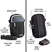 USA Gear Compact Point and Shoot Camera Case DSLR Camera Sling Bag with Accessory Pockets and Shoulder Strap - Compatible with Sony CyberShot, Canon PowerShot ELPH, Nikon COOLPIX and More (Black)