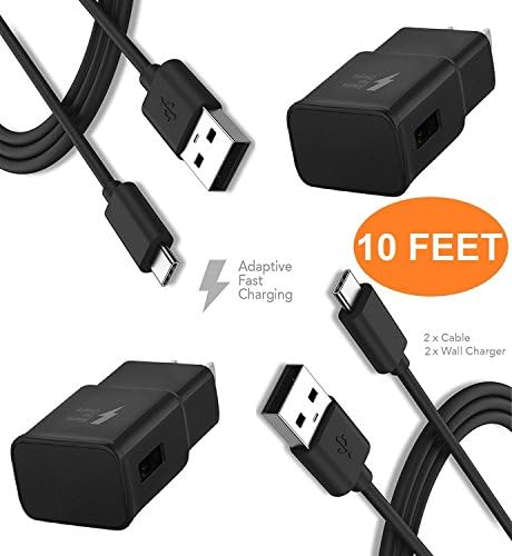USB C Charger - 18W PD Fast Power Adapter for iPad Pro 2018 and up, iPhone 11 11 Max, Note 10 Note 10+, Galaxy S10 S9 S8, Google Pixle 3 3LX, LG ThinQ V50, G8 Moto Z, Ultra Compact, 6.6ft Cable, White