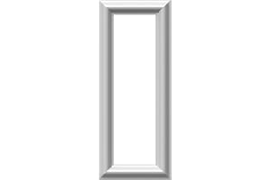 Ekena Millwork PNL08X20AS-01 8"W x 20"H x 1/2"P Ashford Molded Classic Wainscot Wall Panel