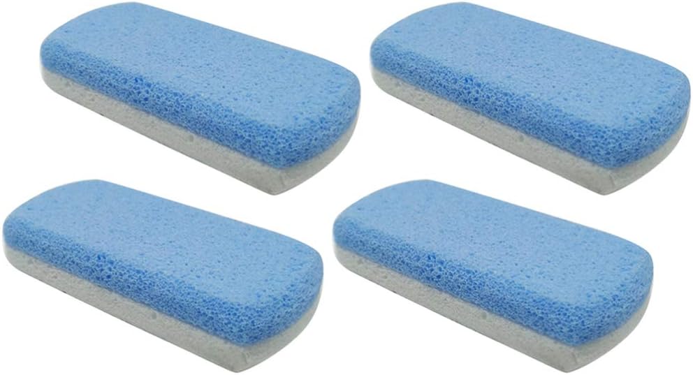 Milisten Double-Ended Foot File Glass Stone Pedicure Exfoliator Callus Remover