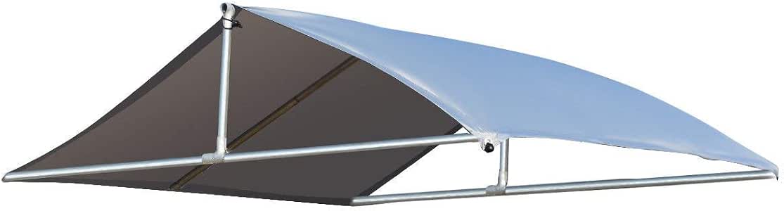 thumbnail image 2 of Giantex 7.5ft X 7.5ft Dog Kennel Cover - Water-resistant Pet Run Shade For Backyard Playpen 2 of 13