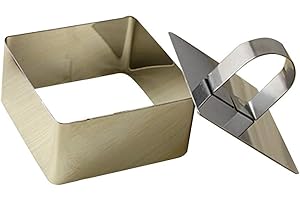 DIY stainless steel mousse cake ring shape flower heart round square shape layer slicer cutter stylish and popular durability