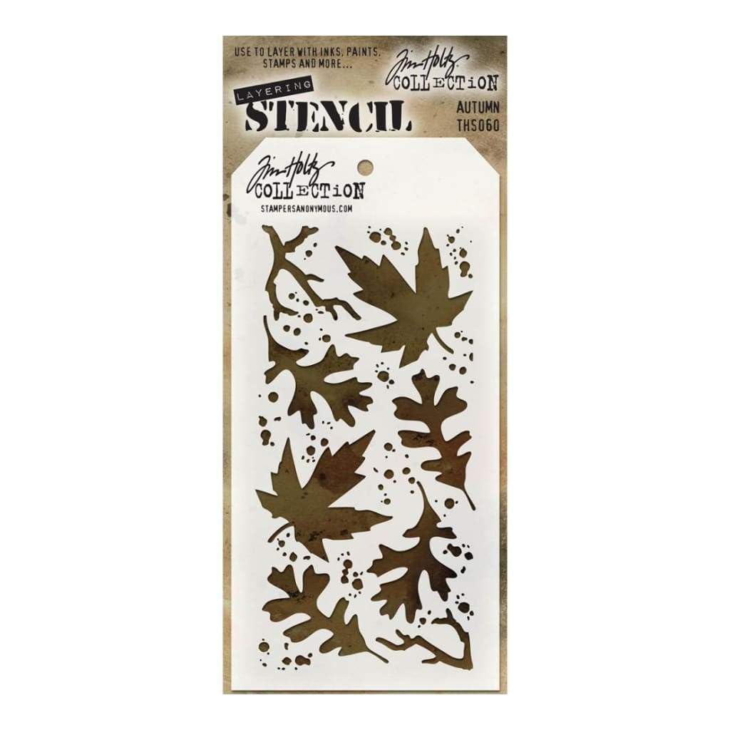 Stampers Anonymous THS060 Tim Holtz Layered Stencil, Multi-Colour, 4.125 x 8.5-Inch