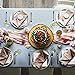 Aneco 100 Pack Rose Gold Cocktail Napkins Decorative Rose Gold Napkins Disposable Paper Napkins in 5 Assorted Rose Gold Foil Designs for Party Supplies Decoration, 6.5 by 6.5 Inches