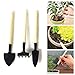 Foxany Bonsai Tools Kit 8 Pcs, Succulent Garden Tools Set, Thread Snips, Fold Scissors, Tweezers, Rake & Spades Transplanting Miniature Bonsai Trimming Set for Plants Carethumb 1