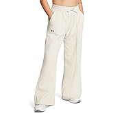 Under Armour 1386516-110-LG Rival Fleece Txtr Pant Summit White LG