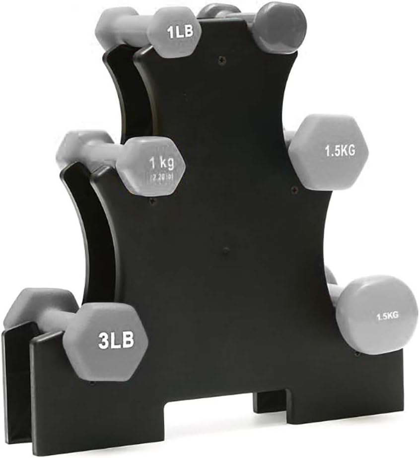 Autobestown Dumbbell Rack Stand 3 Tier Dumbbells, Hand