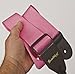 Guitar Strap PINK Nylon Solid Leather Ends Fits All Acoustic Electric & Bass & Mandolin Quality Made In U.S.A. Since 1978
