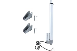 Mono-gatari Linear Actuator 12V 2 Inch Stroke Heavy Duty with Mounting Bracket 900N/225LB 10mm/s Linear Electric Actuator for Recliner TV Table Lift Massage Bed Electric Sofa