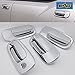 E-Autogrilles Triple Chrome Plated ABS 4 Door Handle Cover for 08-10 Dodge Challenger / 06-10 Dodge Charger (64-0218)