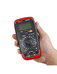 DMiotech multímetro digital Resistencia Capacitancia Inductancia LCR Multi Meter Tester con visualización LCD Backlight Transistor HFE: 1   1999 ua6243l