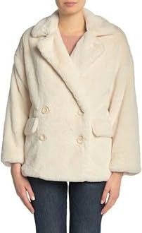 Free People Solid Kate Faux Fur Coat 
