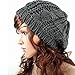 EUBUY Winter Warm Baggy Beret Chunky Knitted Braided Beanie Hat