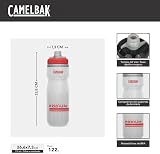 CamelBak Podium Chill Bottle Fiery Red White 0.71 Litre 24 oz view 3