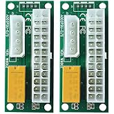 2-Pack Add2PSU Multiple Power Supply Adapter (ATX 24Pin to Molex 4Pin) | Daisy Chain Connector-Ethereum Mining ETH Rig Dual power supply Connector