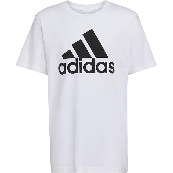 Amazon.com: adidas Girls Short Sleeve Essential Tee, White