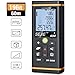 ESYWEN Laser Measure, Digital Laser Distance Meter 196ft Laser Tape Measure with Large LCD Backlight Display and Pythagorean Mode, Measure Distance/Area/Volume