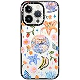 CASETiFY Compact iPhone 14 Pro Case [4 ft. 2X Military Grade Drop Protection/Slim/Lightweight] - Disco Magic - Clear Black