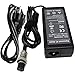 48W 24V 2A Electric Scooter Battery Charger for Razor E100 E125 E150 E200 E300 PR200 MX350,Razor Pocket Mod,Razor Dirt Quad Female 3-pin Inline 12 Months Warranty-[Flyten]