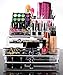 Cosmetic Organizer And Makeup Storage - Best High Quality Clear Acrylic Case For Your Beauty Products & Jewlery - This Box Acts as a Great Holder For All of Your Make-Up Items and You Will Love It! - Backed By 100% No Risk Guarantee