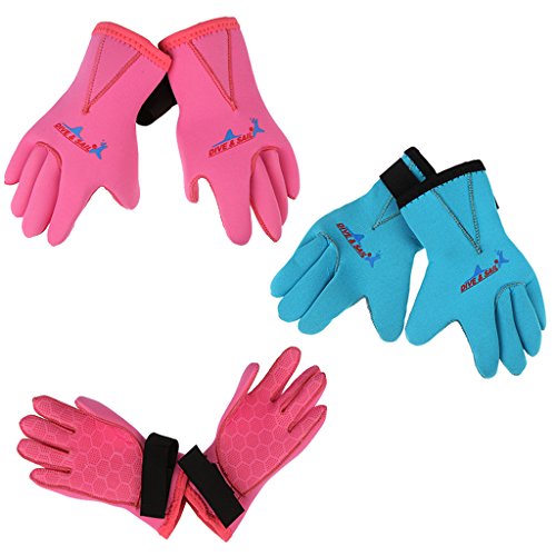 image for MagiDeal 3mm Neoprene Skid-proof Kids Boys Girls Wetsuit Gloves - Surf