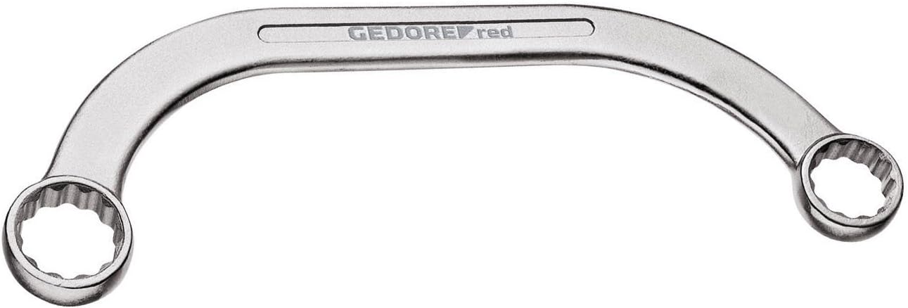 GEDORE Red Starter Block Spanner Metric Spanner Width 13 x 15 mm, Chrome,red