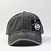 Plain Vintage Washed Cotton Adjustable Dad Hat Baseball Cap (Charcoal Gray Camper)