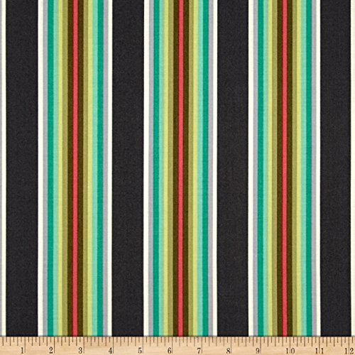 Tula Pink Chipper Tick Tock Stripe Mint Fabric By The Yard