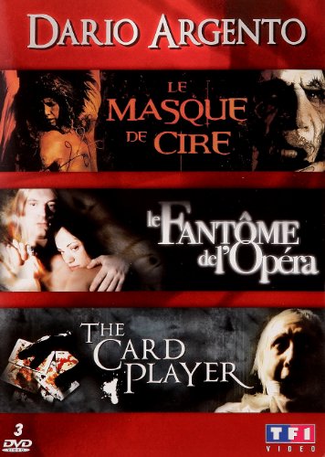 Dario Argento - Coffret - Le Masque De Cire + Le Fantôme De L'opéra + The Card Player - Pack