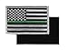 US Flag Thin Green Line Patch for Park Rangers, US Border Patrol, and Environment Services Personnel with Hook/Loop Backing