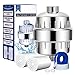 Upsimples Shower Filter, Shower Water Purifier with Replacement Cartridge, 9-Stage, Chlorine & Impurities Reduction Fit for Most Shower Head and Handheld Shower