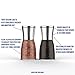 Salt and Pepper Grinder Set- Replaces Salt and Pepper Shakers-Adjustable Grinding with These Spice Grinders (6.00Fl OZ/150ML)