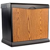 AIRCARE Digital Whole-House Console-Style Evaporative Humidifier (Honey Oak)