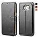 OCASE Galaxy S6 Edge Plus Case [Slim Fit] Leather Wallet Case - for Samsung Galaxy S6 Edge Plus Devices -Black