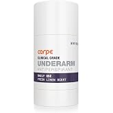 Carpe Clinical Strength Antiperspirant &amp; Deodorant Stick, Fresh Linen | Clinical Strength Antiperspirant Deodorant, Solid Stick for Excessive Sweating, Fresh Linen