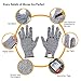 3 pairs Cut Resistant Gloves - Upgrade Cut Resistant,Food Grade Level 5 Protectio,Cut Resistant Work Gloves, For Meat Cuttin Processing, Mandolin Slicing,Wood Carving,Pruning nd More,(Medium-3 pairs)