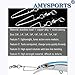 AMYSPORTS High Strength Fishing Snap Swivels Ball Bearing Swivels Stainless Fishing Swivels Saltwater Corrosion Resistance Barrel Swivel for Freshwater Fishing