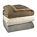 ComfortTech Stratton 3M Thinsulate Blanket 108 by 90-Inch, Taupe
