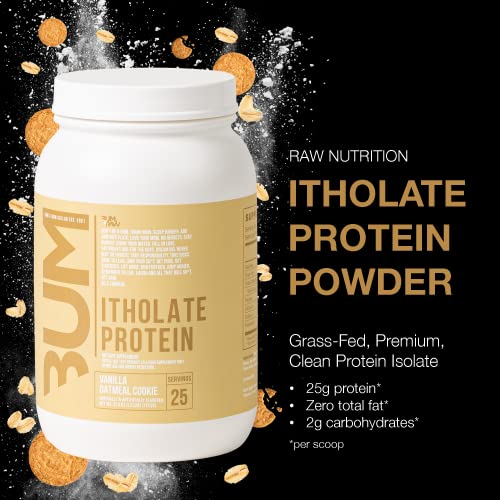 RAW Whey Isolate Protein Powder, Vanilla Oatmeal Cookie (CBUM Itholate
