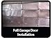 US Energy Products Two Car Garage Door (16'x7') & (16'x8') Insulation Kit: (Reflective Foil Poly-Air Core Insulation, Razor Knife, Squeegee, New Improved Double Sided Adhesive Tape.