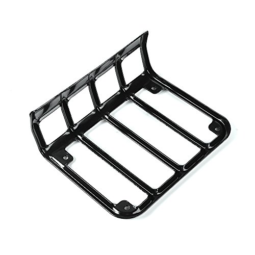 JeCar Jeep Tail Light cover Black Rear Euro Tail Light Guard Protector for 2007-2017 Jeep Wrangler JK & Unlimited - Thumbnail 5