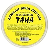 African Shea Butter Cream (100% Pure & Raw, Gold) 8 Oz.