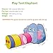 Sonyabecca Play Tent Tunnel Playhouse for Kids Girls/BoysPop Up Play Tent Crawl Tunnel & Ball Pit