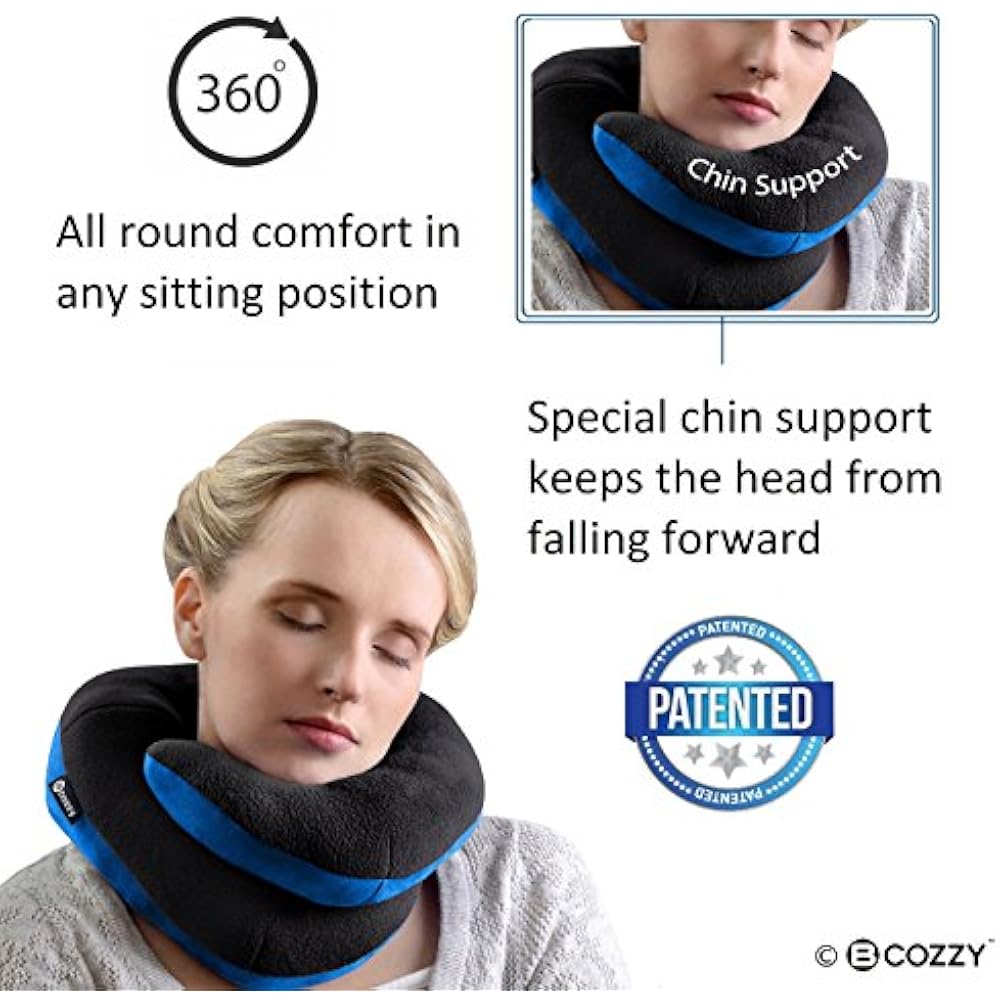 Travel Pillows Chin Supporting Pillow Stops The Head From Falling