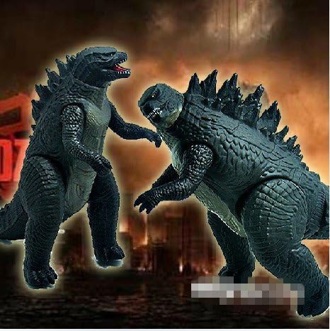 KorgisCollectibles Godzilla 2014 Movie 7" Monster Action Figures 2pc set
