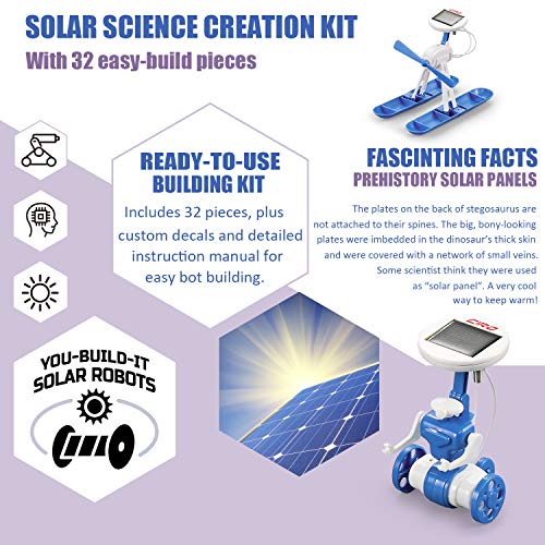 CIRO solar science kit 6-in-1 educational STEM learning building toys for kids